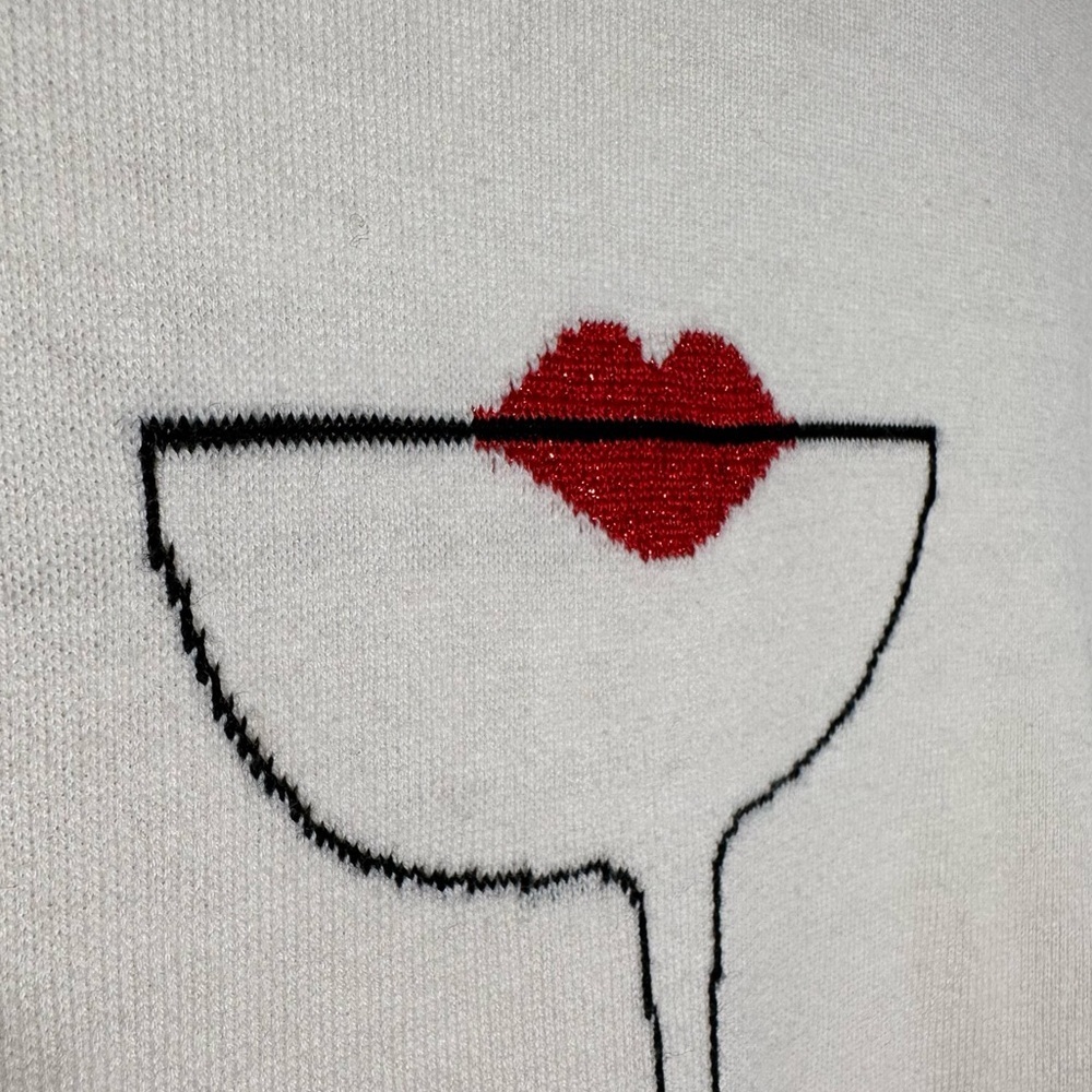 Kate Spade | Cocktail Kiss Sweater Size Small View 3